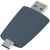 Флешка Pebble Type-C, USB 3.0, серо-синяя, 32 Гб, Цвет: синий, изображение 4