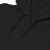 Толстовка с капюшоном унисекс Hoodie, черная, размер 3XL, Цвет: черный, Размер: 3XL, изображение 3