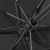 Зонт складной Fiber Magic, черный, Цвет: черный, Размер: длина 55 см, изображение 5