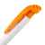 Ручка шариковая Favorite, белая с оранжевым, Цвет: оранжевый, Размер: 13, изображение 4
