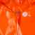 Дождевик-плащ CloudTime, оранжевый, Цвет: оранжевый, Размер: 105х85 см, изображение 3