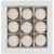 Набор из 9 пирожных макарон, в коробке с окошком, изображение 3