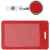 Чехол для пропуска с ретрактором Devon, красный, Цвет: красный, Размер: чехол: 6, изображение 2