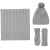 Шарф Heat Trick, светло-серый меланж, Цвет: серый меланж, Размер: 32х190 см, изображение 5