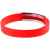 Силиконовый браслет Brisky с металлическим шильдом, красный, Цвет: красный, Размер: 20, изображение 2