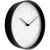 Часы настенные Lacky, белые с черным, Цвет: черный, Размер: диаметр 29 см, изображение 3