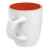 Кофейная кружка Pairy с ложкой, оранжевая с красной, Цвет: красный, оранжевый, Объем: 100, Размер: кружка: диаметр 5,8 см, высота 6,9 с, изображение 4