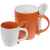 Кофейная кружка Pairy с ложкой, оранжевая с красной, Цвет: красный, оранжевый, Объем: 100, Размер: кружка: диаметр 5,8 см, высота 6,9 с, изображение 6