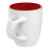 Кофейная кружка Pairy с ложкой, красная с белой, Цвет: белый, красный, Объем: 100, Размер: кружка: диаметр 5,8 см, высота 6,9 с, изображение 4