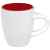 Кофейная кружка Pairy с ложкой, красная с белой, Цвет: белый, красный, Объем: 100, Размер: кружка: диаметр 5,8 см, высота 6,9 с, изображение 3