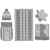 Шарф Onego, серый, Цвет: серый, Размер: 25x130 см, изображение 6