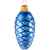Елочная игрушка «Шишка», синяя, Цвет: синий, изображение 3