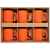 Набор из 6 кружек Promo, оранжевый, Цвет: оранжевый, Объем: 300, Размер: кружка: диаметр 8, изображение 3