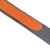 Лента для бейджа с ретрактором Devon, серая с оранжевым, Цвет: оранжевый, серый, Размер: ширина ленты 2 см, длина в развернутом виде 88 см, изображение 5