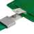 Карман для пропуска с лентой Staff, зеленый, Цвет: зеленый, Размер: карман для бейджа: 10, изображение 5