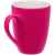 Кружка Good Morning с покрытием софт-тач, ярко-розовая (фуксия), Цвет: розовый, фуксия, Объем: 300, изображение 2