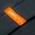 Лейбл тканевый Epsilon, S, оранжевый неон, Цвет: оранжевый, изображение 10