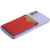 Чехол для карты на телефон Devon, красный с серым, Цвет: красный, изображение 3