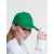 Бейсболка Classic, ярко-зеленая с белым кантом, Цвет: белый, зеленый, изображение 8