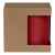 Коробка для кружки с окном Cupcase, крафт, Размер: 11,2х9,3х10,6 см, внутренние размеры: 11х9х10,5, изображение 2