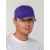 Бейсболка Canopy, фиолетовая с белым кантом, Цвет: белый, фиолетовый, изображение 5
