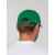 Бейсболка Honor, зеленая с белым кантом, Цвет: белый, зеленый, изображение 6