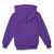 Толстовка с капюшоном детская Kirenga Kids, фиолетовая, 6 лет, Цвет: фиолетовый, Размер: 6 лет (106-116 см), изображение 2