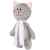 Мягкая игрушка Beastie Toys, котик с белым шарфом, изображение 2