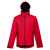 Куртка софтшелл мужская Zagreb, красная, размер S, Цвет: красный, Размер: S, изображение 2