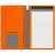 Блокнот Dual, оранжевый, Цвет: оранжевый, изображение 4