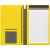 Блокнот Dual, желтый, Цвет: желтый, изображение 3