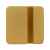 Квадратный шильдик на резинку Direct, матовый золотистый, Цвет: золотистый, изображение 2