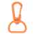 Застежка-карабин Snap Hook, M, оранжевый неон, Цвет: оранжевый