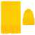 Шапка Flette, желтая, Цвет: желтый, изображение 4
