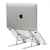 Подставка для ноутбука и планшета Scaffold Light, серебристая, Цвет: серебристый, изображение 5