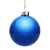 Елочный шар Finery Gloss, 10 см, глянцевый синий, Цвет: синий, изображение 2