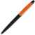 Ручка шариковая Prodir DS5 TRR-P Soft Touch, черная с оранжевым, изображение 4