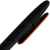 Ручка шариковая Prodir DS5 TRR-P Soft Touch, черная с оранжевым, изображение 6