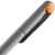 Ручка шариковая Prodir DS1 TMM Dot, серая с оранжевым, изображение 6
