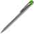 Ручка шариковая Prodir DS1 TMM Dot, серая с ярко-зеленым, изображение 3