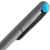 Ручка шариковая Prodir DS1 TMM Dot, серая с голубым, изображение 6