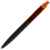 Ручка шариковая Prodir QS01 PRT-P Soft Touch, черная с оранжевым, изображение 4