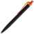 Ручка шариковая Prodir QS01 PRT-P Soft Touch, черная с оранжевым, изображение 3