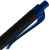 Ручка шариковая Prodir QS01 PRT-P Soft Touch, черная с синим, изображение 6
