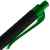 Ручка шариковая Prodir QS01 PRT-P Soft Touch, черная с зеленым, изображение 6