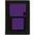 Ежедневник Mobile, недатированный, черно-фиолетовый, изображение 2
