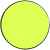 Лейбл из ПВХ с липучкой Menteqo Round, желтый неон, Цвет: желтый, изображение 2