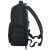 Рюкзак для ноутбука Santiago с кожаной отделкой, черный, изображение 3
