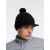 Вязаная шапка с козырьком Peaky, черная, Цвет: черный, изображение 6