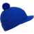 Вязаная шапка с козырьком Peaky, синяя (василек), Цвет: синий, изображение 2